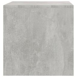 Berkfield Home TV Cabinet Concrete Grey 80x40x40 cm Engineered Wood - Size: 80 x 40 x 40 cm - thumbnail 5