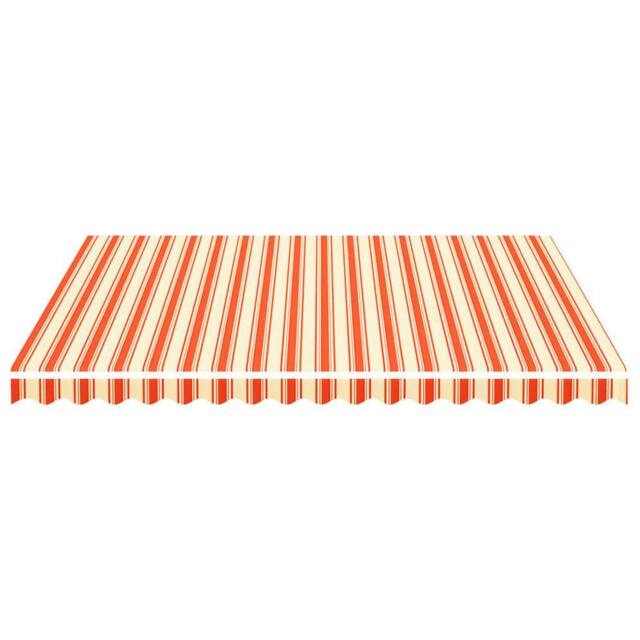 Berkfield Home Replacement Fabric for Awning Yellow & Orange 4x3.5 m - image 1