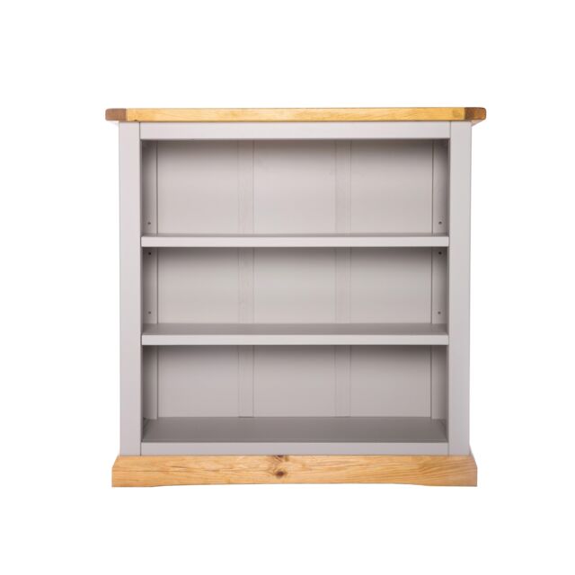 Cabinet Bits Bookcase with plinth 90x90x30cm in Light Grey - Size: 90 x 90 x 30 cm - image 1