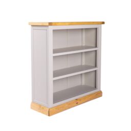Cabinet Bits Bookcase with plinth 90x90x30cm in Light Grey - Size: 90 x 90 x 30 cm - thumbnail 2