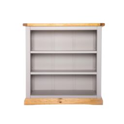 Cabinet Bits Bookcase with plinth 90x90x30cm in Light Grey - Size: 90 x 90 x 30 cm - thumbnail 1