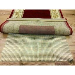 PAWNORA Underlay Anti Slip Rug 50 X 80cm in White - Size: 67 cm x 127 cm half moon - thumbnail 5