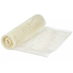 PAWNORA Underlay Anti Slip Rug 50 X 80cm in White - Size: 67 cm x 127 cm half moon