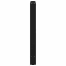 Berkfield Home Coffee Table Legs Black 2 pcs 50x(90-91) cm Steel - thumbnail 6