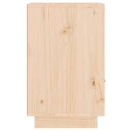 Berkfield Home Beautiful Bedside Cabinets 2 pcs 40x34x55 cm Solid Wood Pine in Natural - Size: 40 x 34 x 55 cm - thumbnail 8