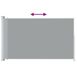 Berkfield Home Patio Retractable Side Awning 180x300 cm Grey - thumbnail 3