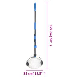 Berkfield Home Nut Collector Blue 127 cm Steel - thumbnail 5
