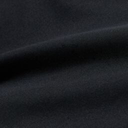 OHS Plain Dyed Reversible Duvet Cover Cover with Pillowcase Set in Black - Size: King - thumbnail 5