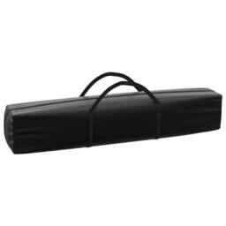 Berkfield Home Sturdy Folding Party Tent with Sidewalls Black 3x3 m - thumbnail 8