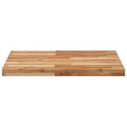 Berkfield Home Table Top Square 70x70x4 cm Solid Wood Acacia in Brown - Size: 70 x 70 x 4 cm - thumbnail 4