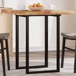Berkfield Home Table Top Square 70x70x4 cm Solid Wood Acacia in Brown - Size: 70 x 70 x 4 cm - thumbnail 2