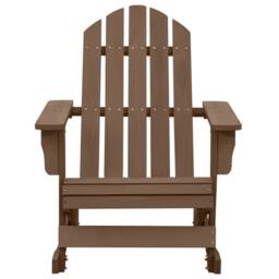 Berkfield Home Garden Rocking Chair Wood Brown