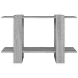 Berkfield Home Book Cabinet/Room Divider Grey Sonoma 80x30x51 cm - Size: 80 x 30 x 51 cm - thumbnail 5