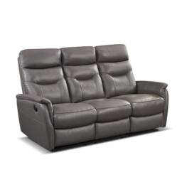 Home Garden Direct Medusa Recliner Sofa Set Power Reclining Sofas in Grey - Size: 3 Seater - thumbnail 4
