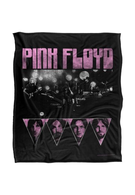 Pink Floyd Heads Silky Touch Super Soft Throw Blanket 152 X 127 cm in White - image 1