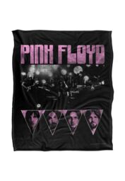 Pink Floyd Heads Silky Touch Super Soft Throw Blanket 152 X 127 cm in White - thumbnail 1