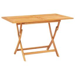 Berkfield Home 7 Piece Garden Dining Set Solid Wood Teak in Brown - thumbnail 6