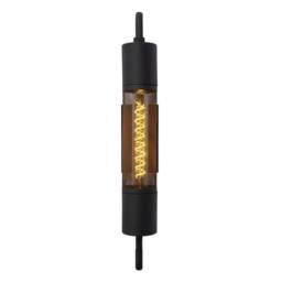 Lucide 'CALIXT' Modern Dimmable Stylish Decorative Indoor Wall Light 1xE27 in Black - thumbnail 3