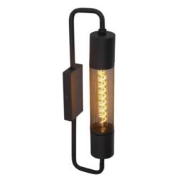Lucide 'CALIXT' Modern Dimmable Stylish Decorative Indoor Wall Light 1xE27 in Black - thumbnail 5