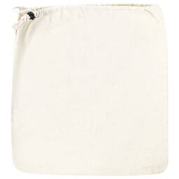 Wyld and Coco Beige Cotton Garden Hammock with Light Blue Boho Accents - thumbnail 6