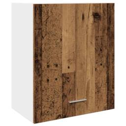 Berkfield Home Hanging Cabinet Old Wood 50x31x60 cm Engineered Wood in Brown - Size: 50 x 31 x 60 cm - thumbnail 3
