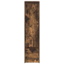 Berkfield Home Highboard Smoked Oak 29.5x34x119.5 cm Engineered Wood in Brown - thumbnail 6
