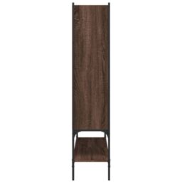 Berkfield Home Bookcase Brown Oak 102x30x141.5 cm Engineered Wood - thumbnail 6