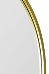 "MirrorOutlet The Arcus Gold Framed Arched Leaner/Wall Mirror 71"" X 35"" (180CM X 90CM) - Size: 1 Pack" - thumbnail 5