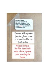 Frames & Mirrors 4U Metro Vintage Wood Frame with Blue Mount A3 Image Size A4 in Walnut - thumbnail 5