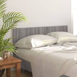Berkfield Home Classic Bed Headboard Grey Sonoma 160x1.5x80 cm Engineered Wood - thumbnail 2