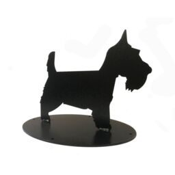 Poppyforge Cat Boot Scraper Silhouette - Steel - L23.5 x W34.9 x H31.1 cm - Black - thumbnail 2