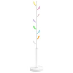 Berkfield Home Coat Stand White 172 cm Powder-coated Iron - thumbnail 4