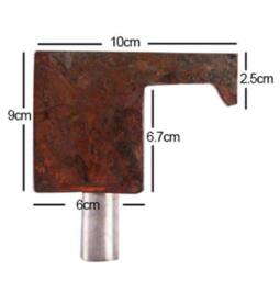 Primrose Corten Steel Waterfall Water Feature Sheer Descent Bottom Supply 60cm in Copper - thumbnail 3
