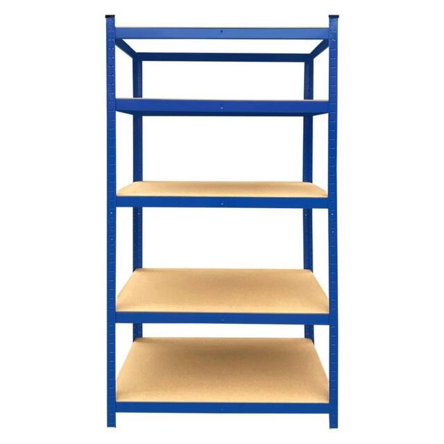 EONLION 5 Tier Garage Racking Shelving Storage in Blue - Size: 1000mm × 2000mm - image 1