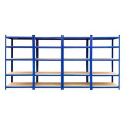 EONLION 5 Tier Garage Racking Shelving Storage in Blue - Size: 1000mm × 2000mm - thumbnail 3