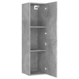 Berkfield Home TV Cabinet Concrete Grey 30.5x30x110 cm Engineered Wood - thumbnail 5
