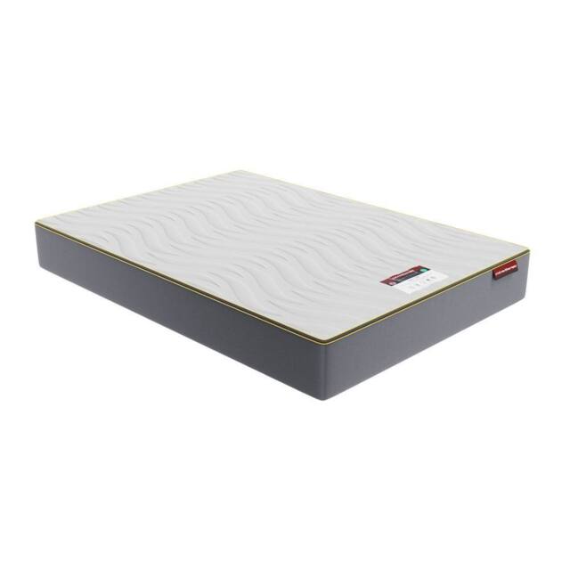 "Rest Relax Memory Foam Mattress, Visco Therapy Bliss Memory Foam, Medium-Firm Support, Adults, 25cm / 10"" Deep in White - Size: Small Double" - image 1