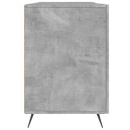 Berkfield Home Desk Concrete Grey 140x50x75 cm Engineered Wood - Size: 140 x 50 x 75 cm - thumbnail 7