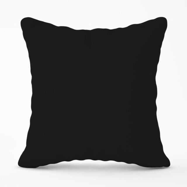 Warren Reed - Designer Midnight Black Outdoor Cushion - Size: 60 cm x 60 cm - image 1