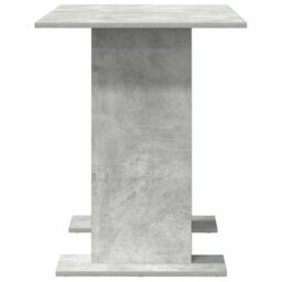 Berkfield Home Dining Table Concrete Grey 110x60x75 cm Engineered Wood - Size: 110 x 60 x 75 cm - thumbnail 6
