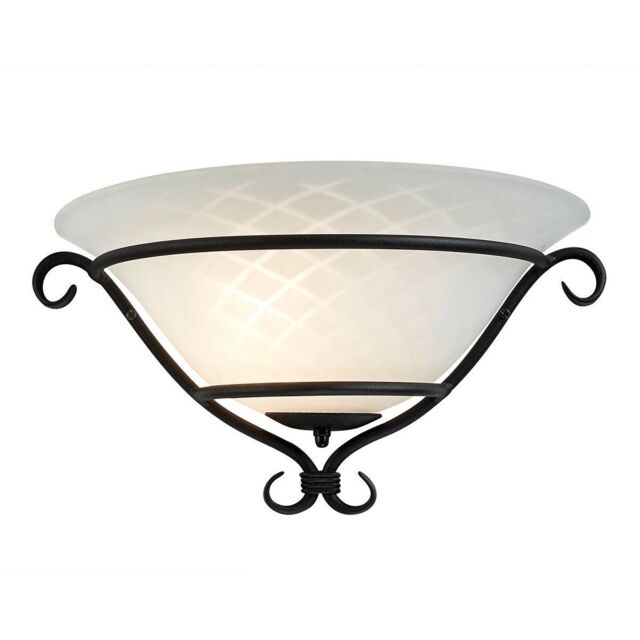 Netlighting Torchiere 1 Light Indoor Wall Uplighters Black E27