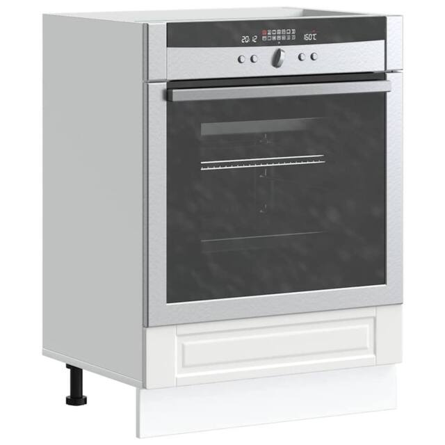Berkfield Home Oven Cabinet Porto White Engineered Wood - image 1
