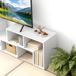 SPETLEK Free Combination TV Stand in White - Size: 0.6m2 - thumbnail 5