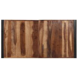 Berkfield Home Coffee Table 140x70x40 cm Solid Wood in Brown - Size: 140 x 70 x 40 cm - thumbnail 3