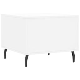 Berkfield Home Coffee Tables 2 pcs White 50x50x40 cm Engineered Wood - Size: 50 x 50 x 40 cm - thumbnail 9