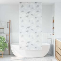Berkfield Home Shower Roller Blind 90x240 cm Fabric Width 86 cm in Grey - thumbnail 2