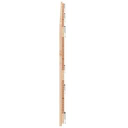 Berkfield Home Wall Headboard 166x3x60 cm Solid Wood Pine in Light Brown - Size: 166 x 3 x 60 cm - thumbnail 5