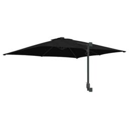 Berkfield Home Patio Umbrella Black Polyester, Steel Large Tiltable - thumbnail 6