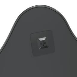 Berkfield Home Wall Mirror Black 60x50 cm - thumbnail 5