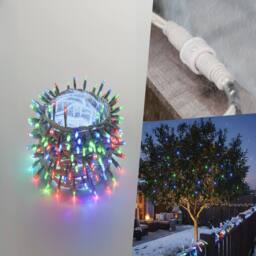 Pegdev LED Cluster Lights RGB Flash White Cable Connectable 100m - thumbnail 4